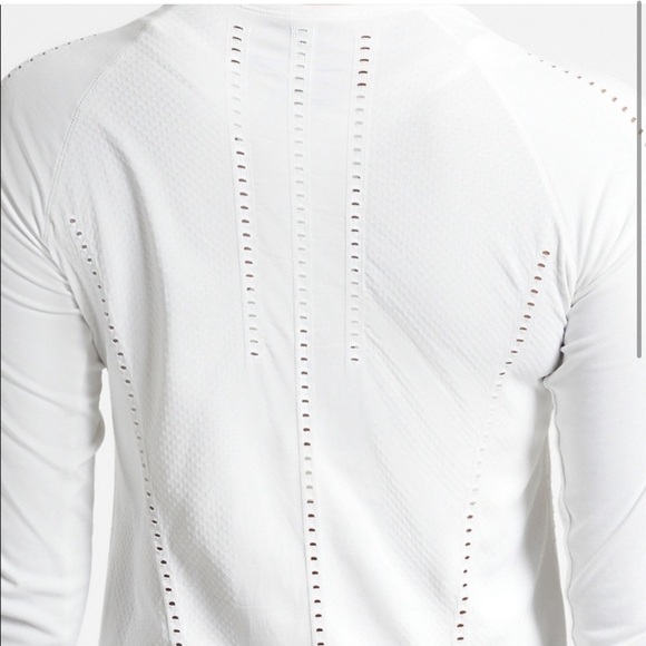 Athleta Foothills Seamless Long Sleeve White Size S - Picture 3 of 8